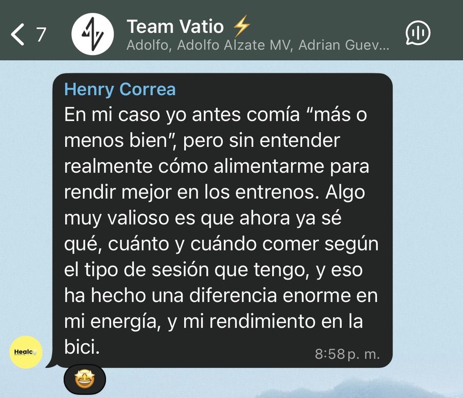 Testimonio David, resultados con el programa de nutrición